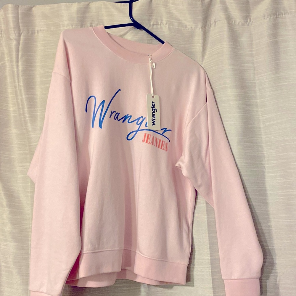 NWT Baby Pink Wrangler Jeanie’s Pullover Sweater